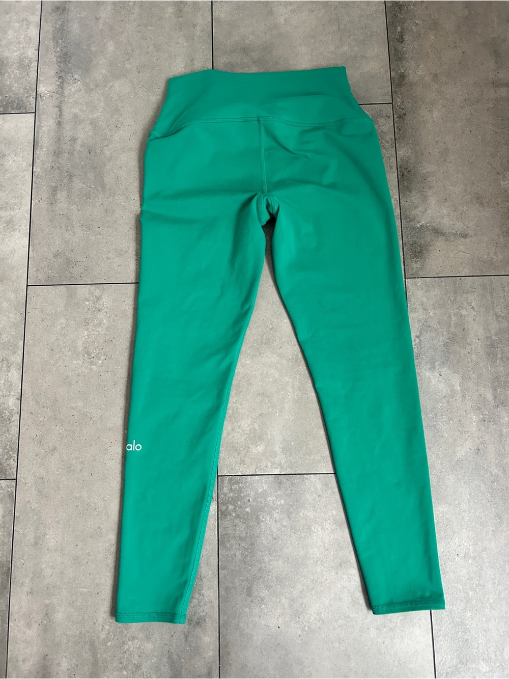 ALO high waist green leggings small